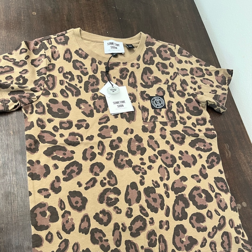 Sometime Soon I Will Change The World Boys T-Shirt - leopard